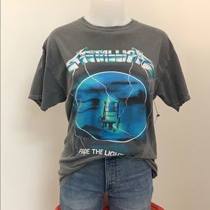 Metallica Ride the Lightning tee